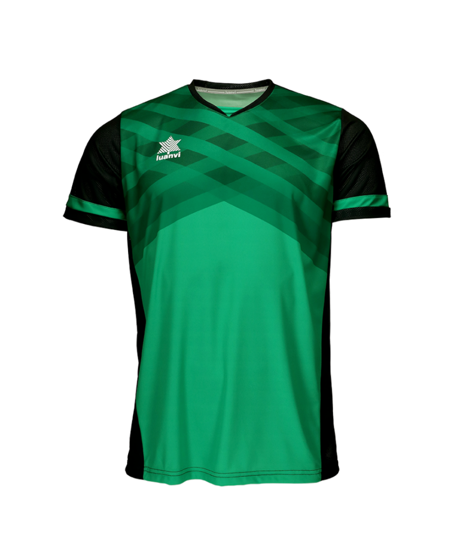 CAMISETA NAPOLI CABALLERO VERDE/NEGRO