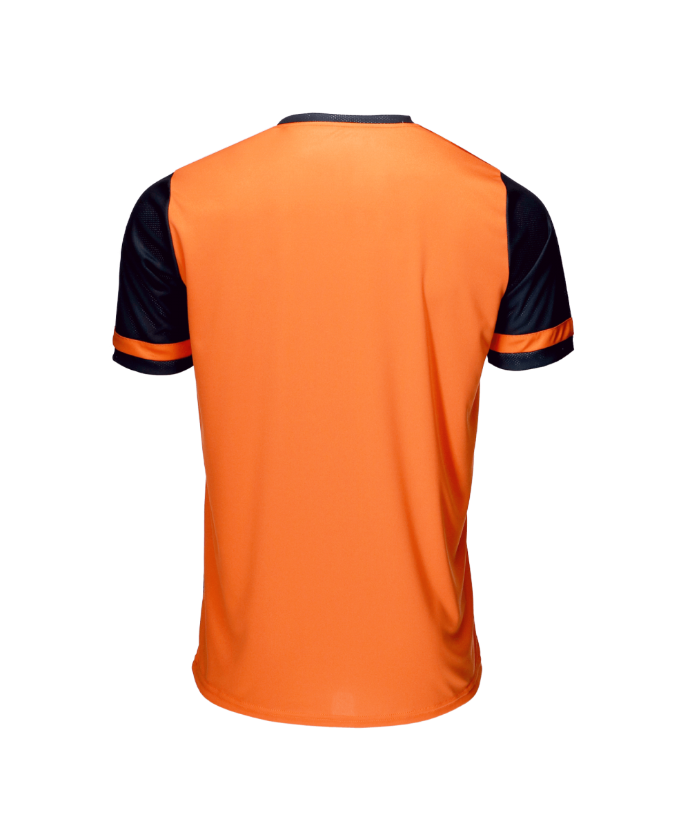 CAMISETA NAPOLI CABALLERO NARANJA/NEGRO