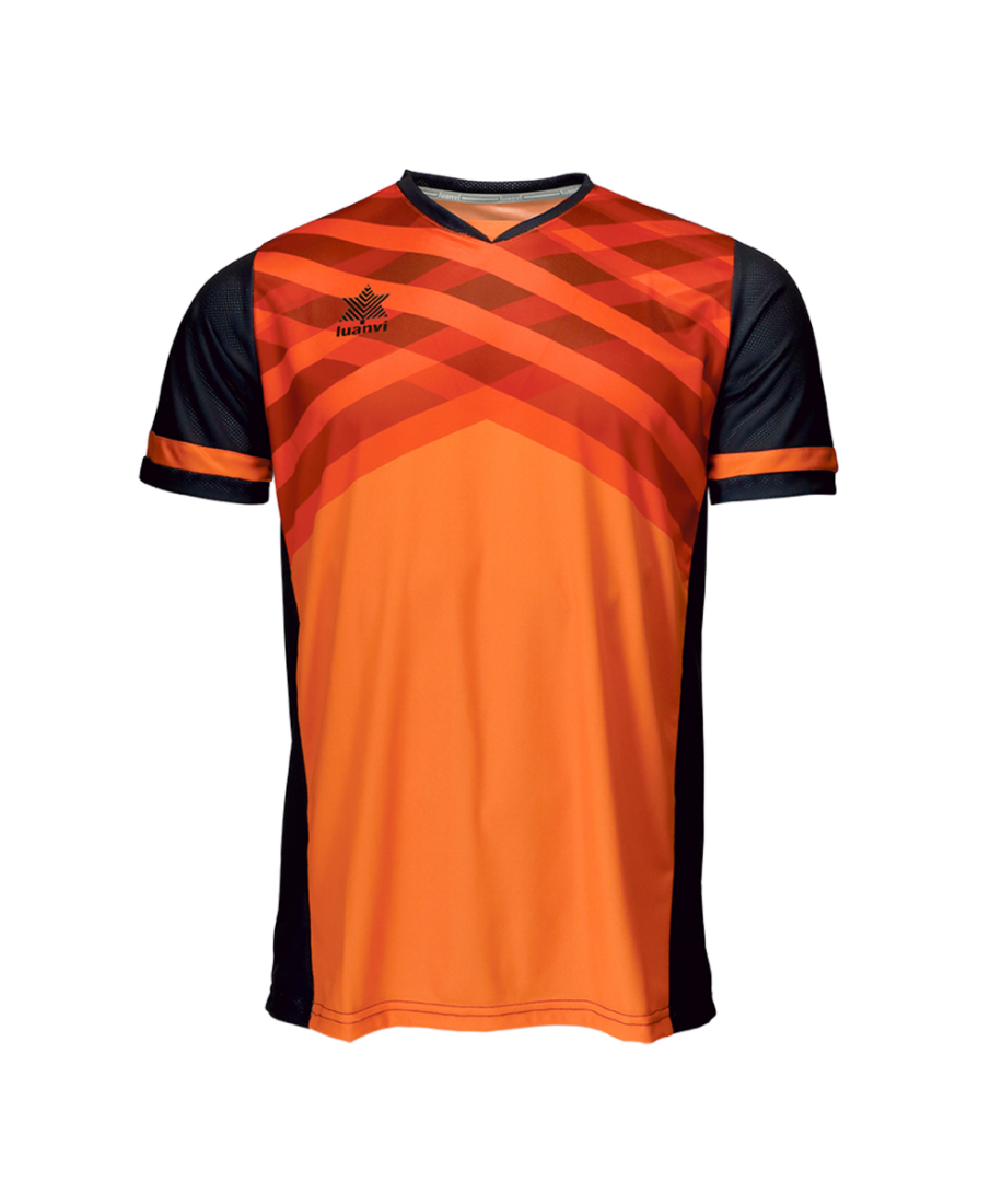 CAMISETA NAPOLI CABALLERO NARANJA/NEGRO