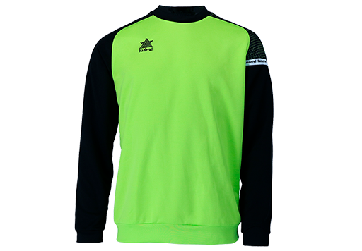 SUDADERA OPEN VERDE FLUOR