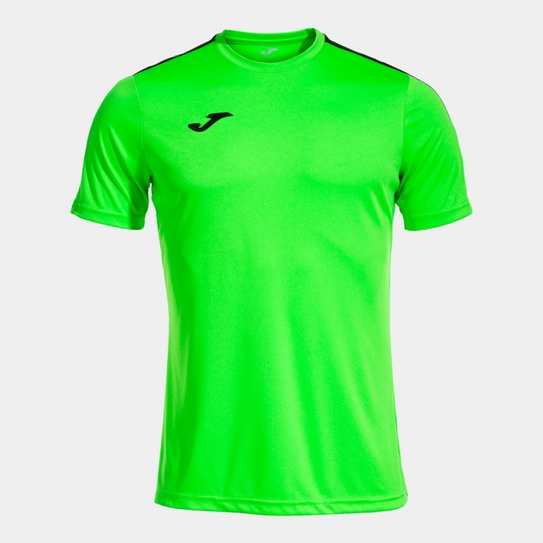 CAMISETA OLIMPIADA VERDE FLUOR NEGRO