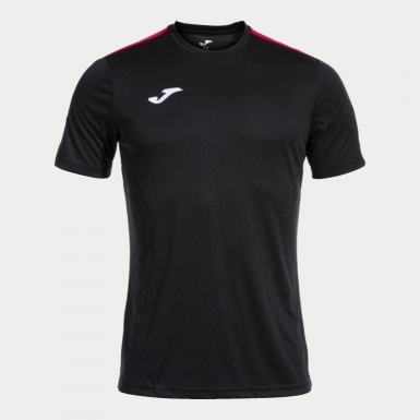 CAMISETA OLIMPIADA NEGRO ROJO