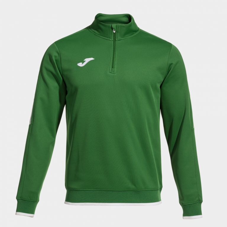 SUDADERA MEDIA CREMALLERA OLIMPIADA VERDE