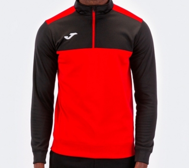 SUDADERA WINNER ROJO NEGRO