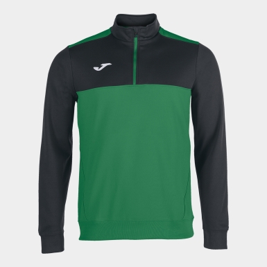 SUDADERA WINNER VERDE NEGRO