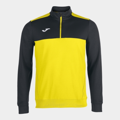 SUDADERA WINNER AMARILLO NEGRO