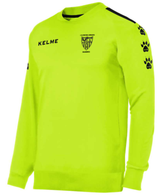 SUDADERA KELME AMARILLA I SPORTING DE CARBAJOSA