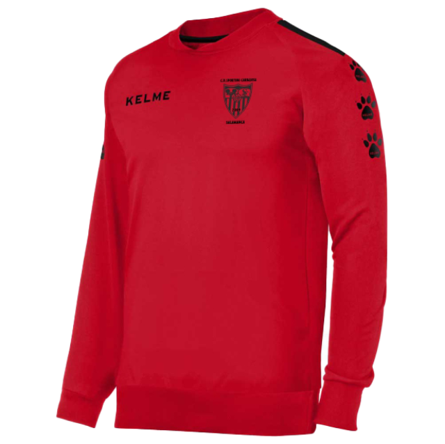 SUDADERA KELME ROJA I SPORTING DE CARBAJOSA