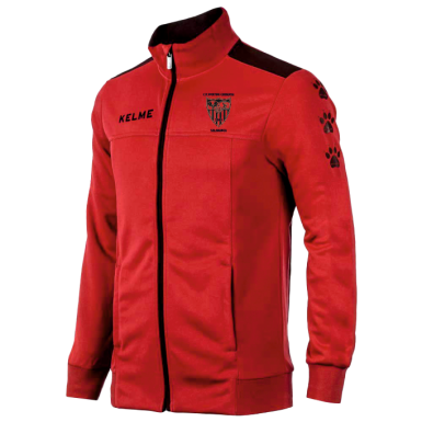 CHAQUETA ROJA KELME I SPORTING DE CARBAJOSA