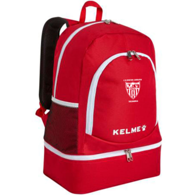 MOCHILA ROJA KELME I SPORTING DE CARBAJOSA