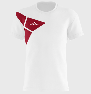 CAMISETA CAR BLANCO ROJO