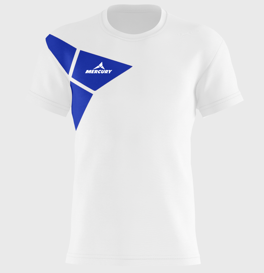 CAMISETA CAR BLANCO AZUL