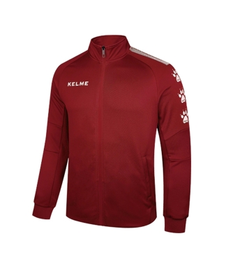 CHAQUETA KELME TRITON ROJO BLANCO